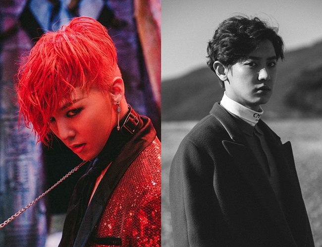 G-Dragon、Chan Yeol G-Dragon、Chan Yeol