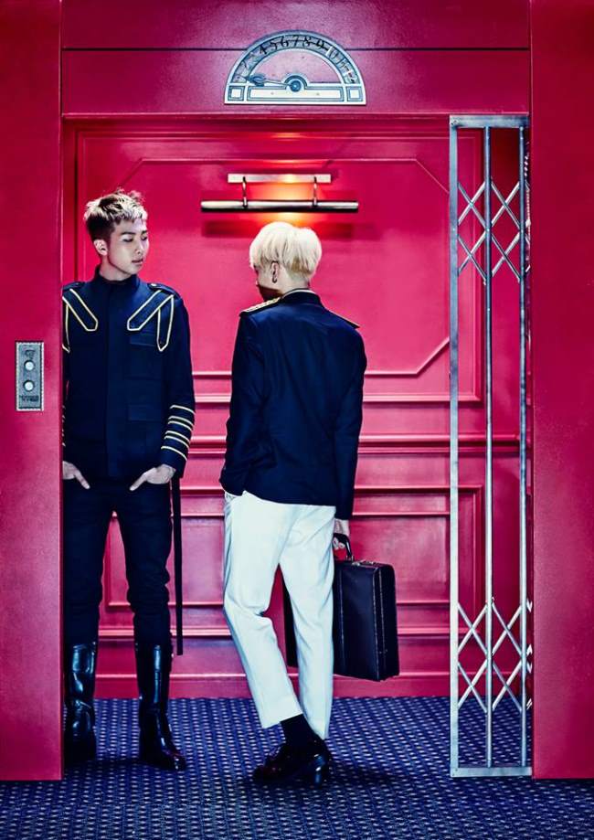 SUGA 後續曲《超棒》概念照 (feat Rap Monster)