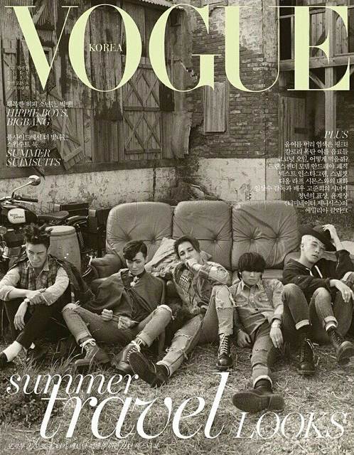 BIGBANG《VOGUE》封面