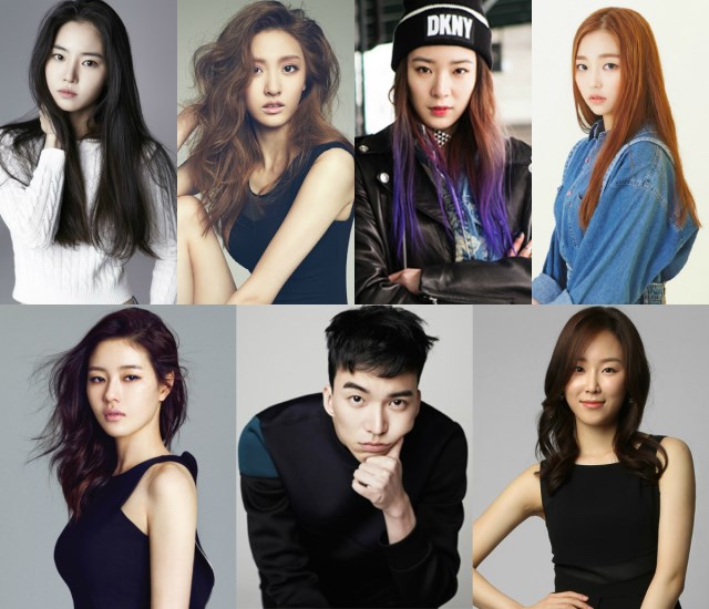 徐賢真、朴荷娜、BESTie 的 Hae Ryeong、CLC 的睿恩、黃勝妍、都想友 徐賢真、朴荷娜、BESTie 的 Hae Ryeong、CLC 的睿恩、黃勝妍、都想友
