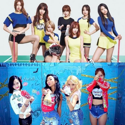 AOA、SISTAR