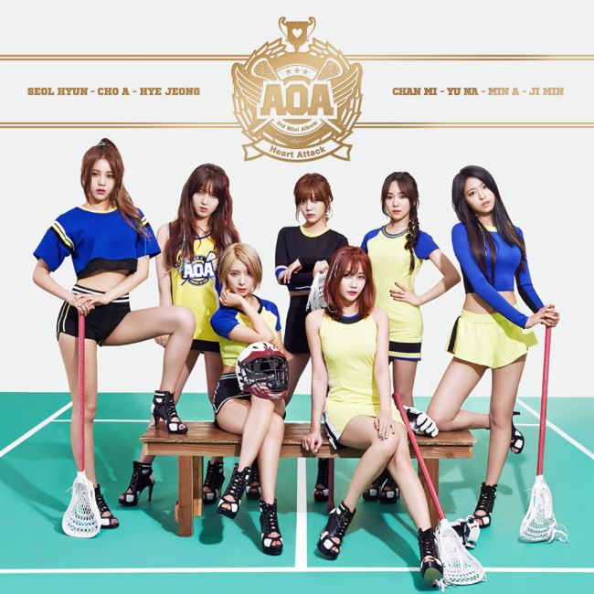 AOA《Heart Attack》封面