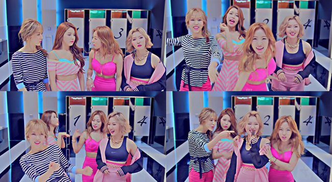 MAMAMOO 《Um Oh Ah Yeh》對嘴版 MV 截圖