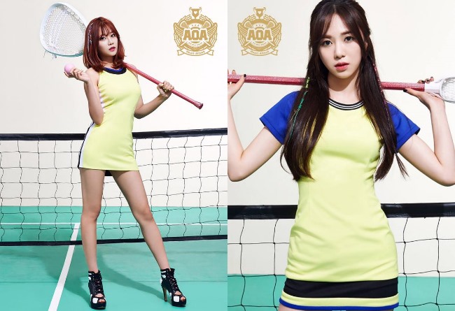 AOA 酉奈、珉阿 AOA 酉奈、珉阿