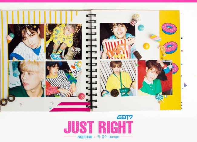 GOT7《Just Right》概念照