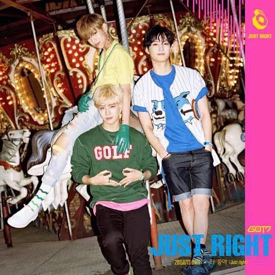 JB、Jackson、BamBam《Just Right》概念照 JB、Jackson、BamBam《Just Right》概念照