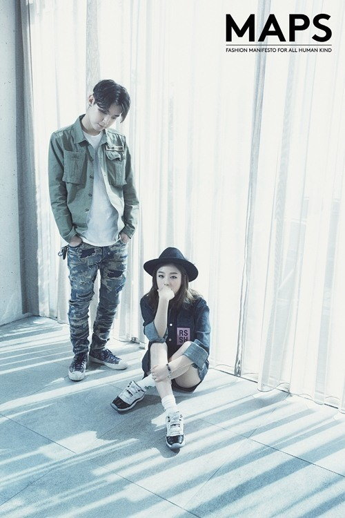 JooYoung、KISUM 情侶畫報