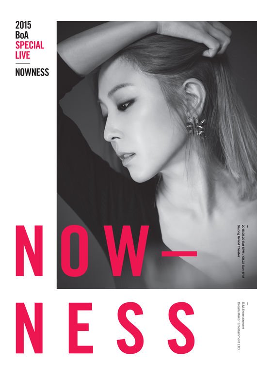BoA《NOWNESS》演唱會 @ 海報