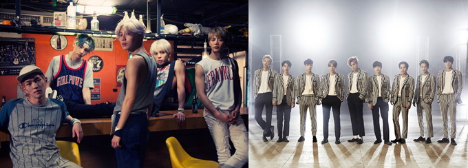 SHINee、EXO