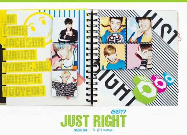 GOT7《Just Right》概念照