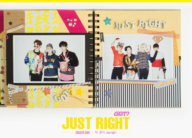 GOT7《Just Right》概念照