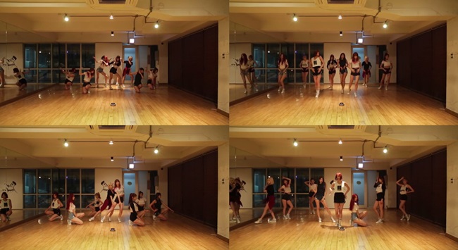 9MUSES《Hurt Locker》練習室版