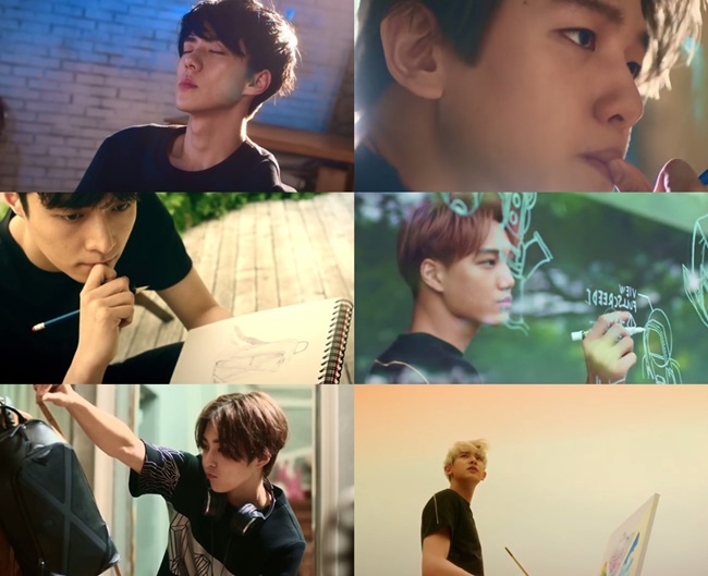 EXO 的 MCM 廣告
