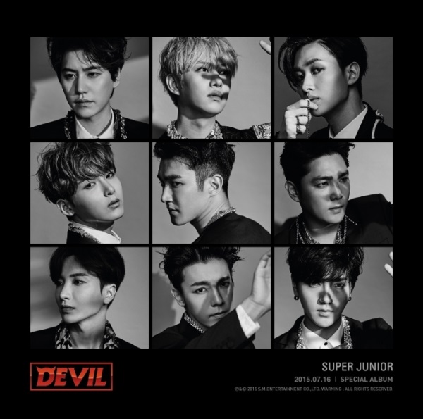Super Junior《DEVIL》封面