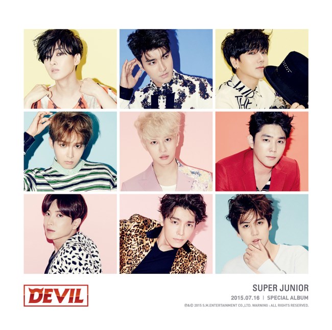 Super Junior《DEVIL》概念照