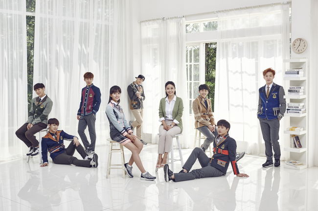 BTOB、金所炫、辛愛羅 Elite 代言照