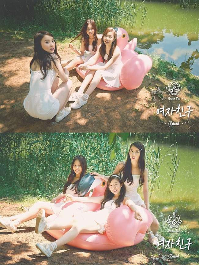 Eun Ha、SinB、Um Ji《FLOWER BUD》概念照