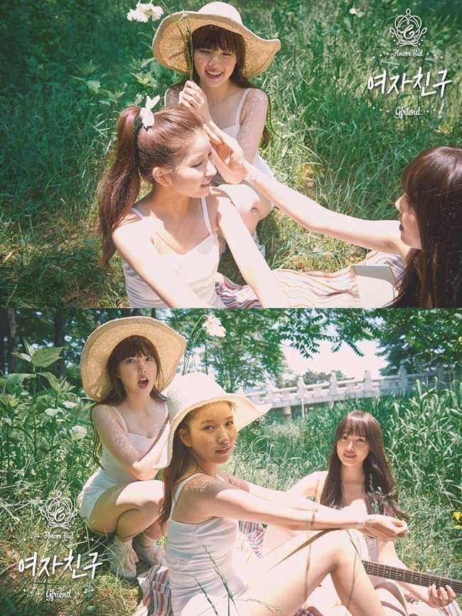 Ye Rin、So Won、Yu Ju《FLOWER BUD》概念照