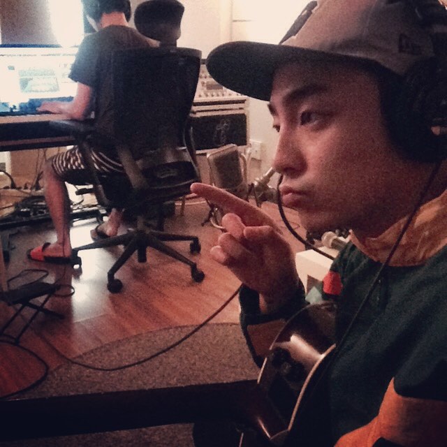Roy Kim @ 錄音 Roy Kim @ 錄音