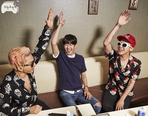 G-Dragon、太陽、光熙《無限挑戰》歌謠祭 G-Dragon、太陽、光熙《無限挑戰》歌謠祭