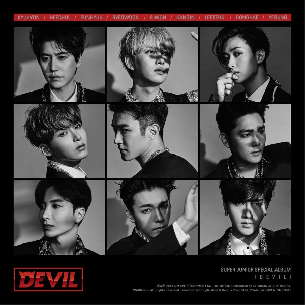 Super Junior《Devil》封面