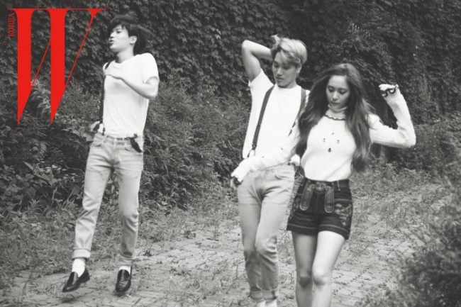 Krystal、泰民、KAI @ W Magazine Krystal、泰民、KAI @ W Magazine