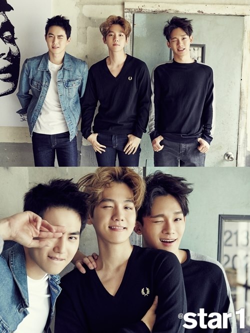 Su Ho、伯賢、CHEN @star1 畫報