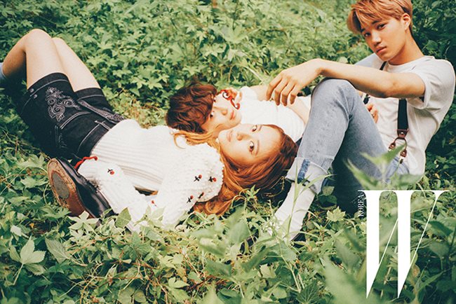 KAI、Krystal、泰民 @ W Korea KAI、Krystal、泰民 @ W Korea