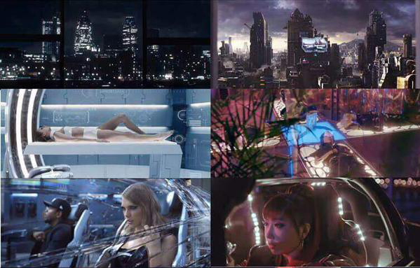 Taylor Swift、2NE1 MV對照圖 Taylor Swift、2NE1 MV對照圖