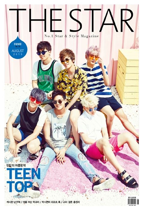 TEEN TOP THE STAR 封面