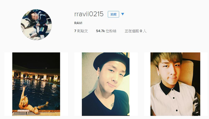 VIXX Ravi 開通IG VIXX Ravi 開通IG