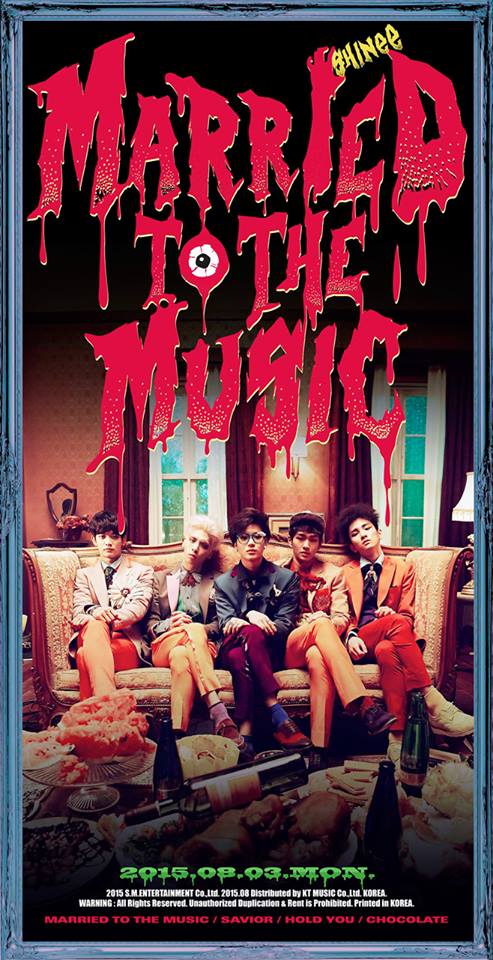 SHINee《Married To The Music》概念照 SHINee《Married To The Music》概念照