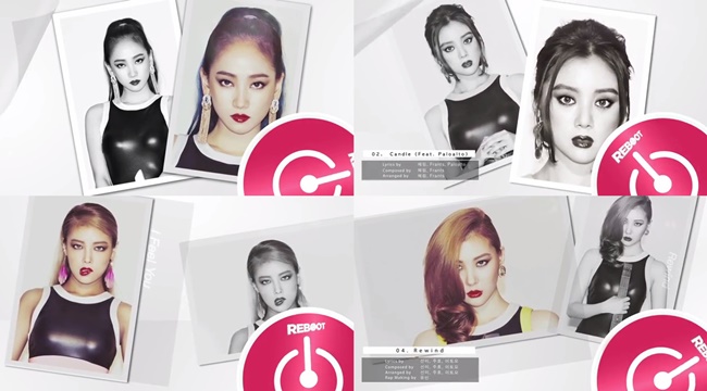 Wonder Girls《REBOOT》音源試聽