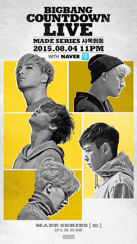 BIGBANG COUNTDOWN LIVE 大樓會議 海報