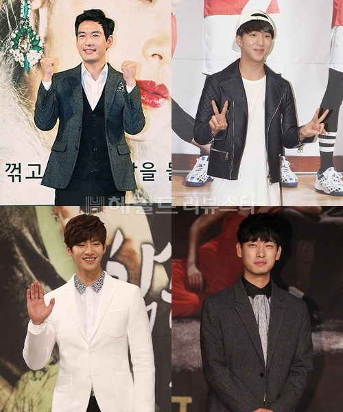Baro、朴正哲、宋再臨、尹博 Baro、朴正哲、宋再臨、尹博
