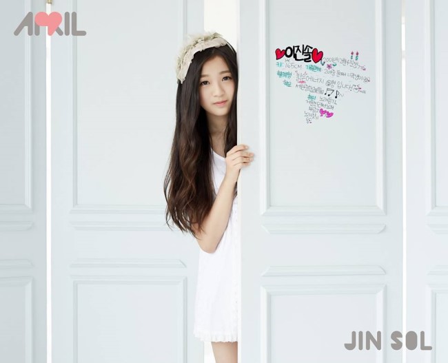 April 成員:JIN SOL April 成員:JIN SOL