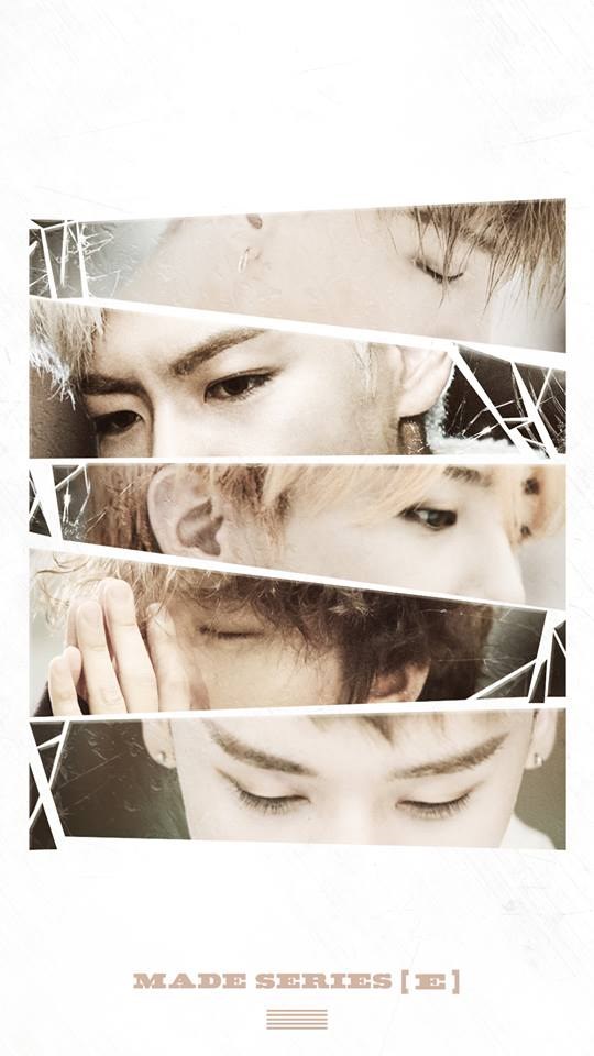 BIGBANG「E」無文字版海報
