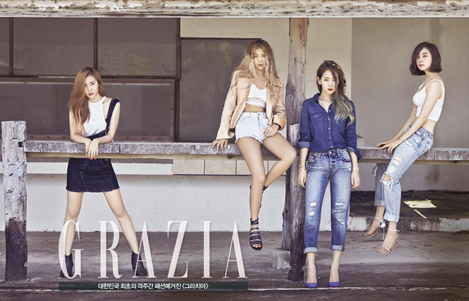 Wonder Girls《GRAZIA》畫報