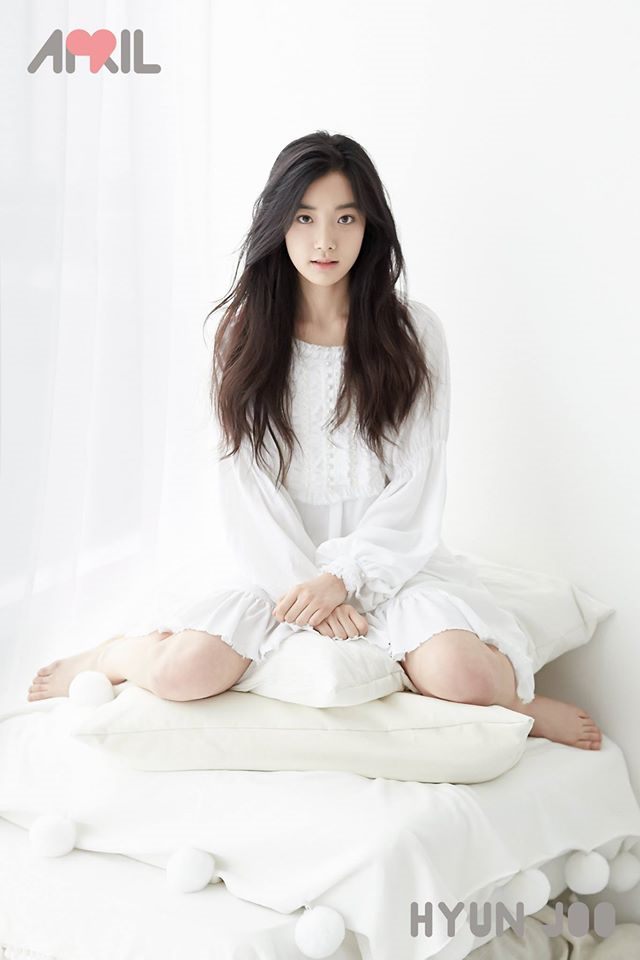 April 成員：HYUN JOO
