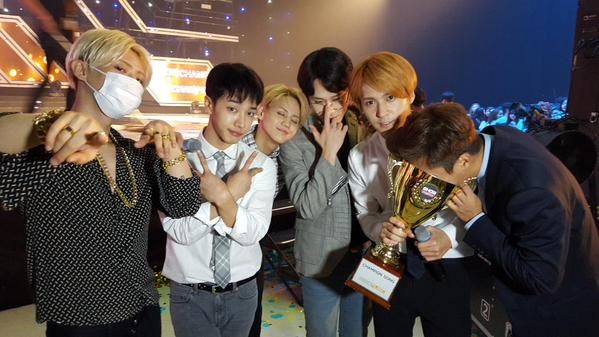 BEAST 8/5《Show Champion》一位