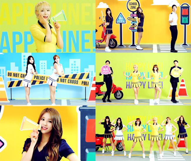 AOA 安全宣導歌曲 MV