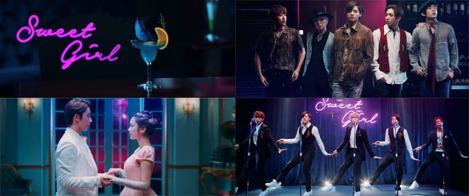 B1A4《Sweet Girl》MV截圖 B1A4《Sweet Girl》MV截圖