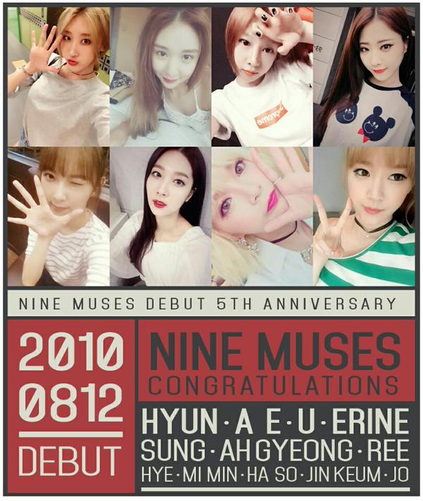 9MUSES 出道五周年 9MUSES 出道五周年