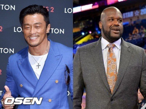 秋成勳、Shaquille O'Neal