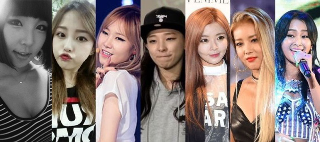《Unpretty Rapstar》出演者