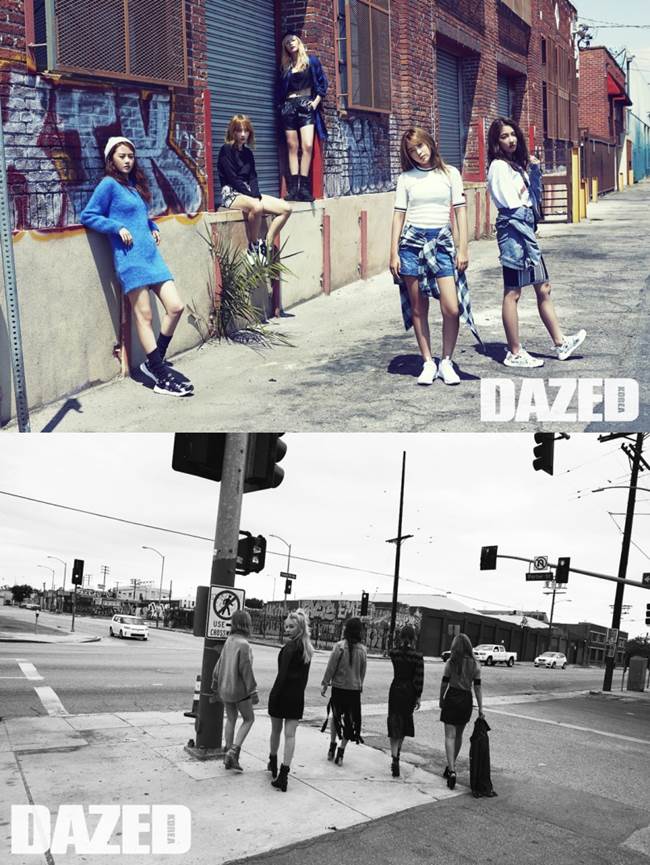 4Minute @ DAZED