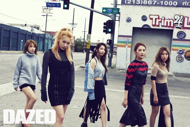 4Minute @ DAZED