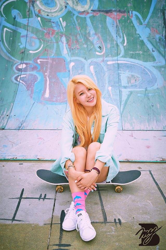 myB 成員：Hee Joo