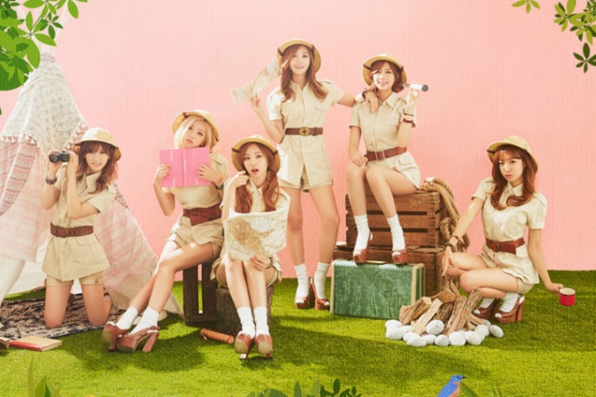 A Pink《PINK ISLAND》海報 A Pink《PINK ISLAND》海報