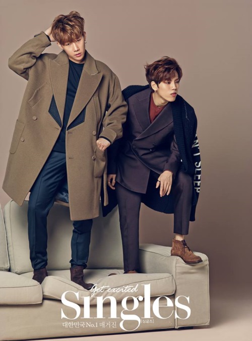 INFINITE 聖圭、東雨 Singles 畫報
